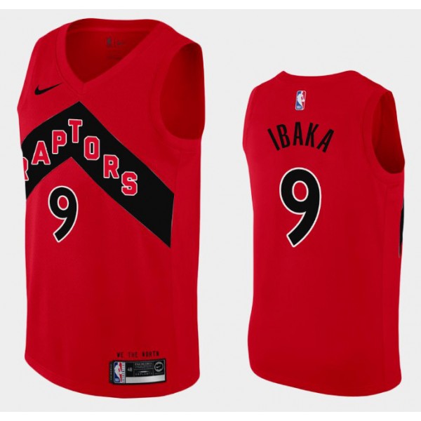 Toronto Raptors Trikot Serge Ibaka 9 2020-2021 Jordan Brand Icon Edition Swingman - Herren